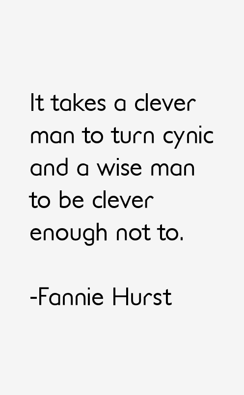 Fannie Hurst Quotes
