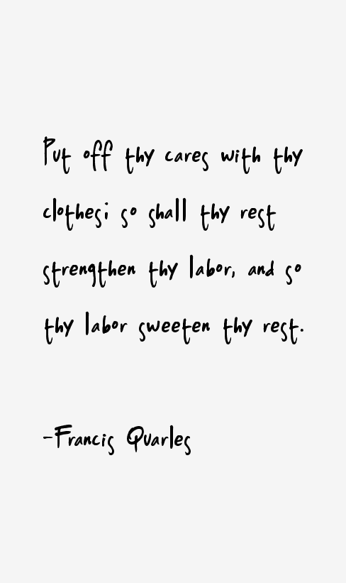Francis Quarles Quotes