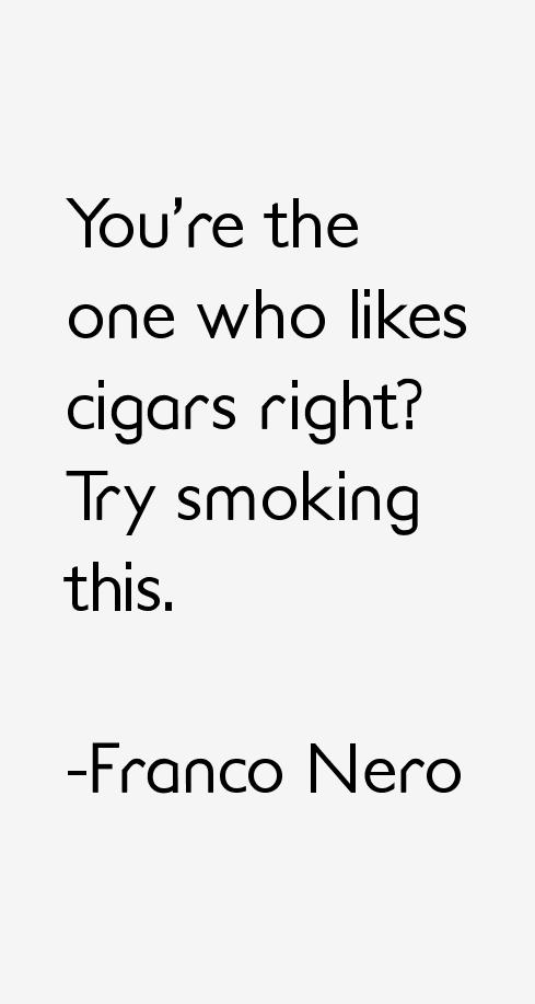 Franco Nero Quotes
