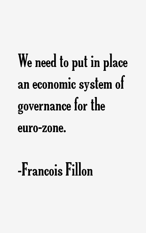 Francois Fillon Quotes