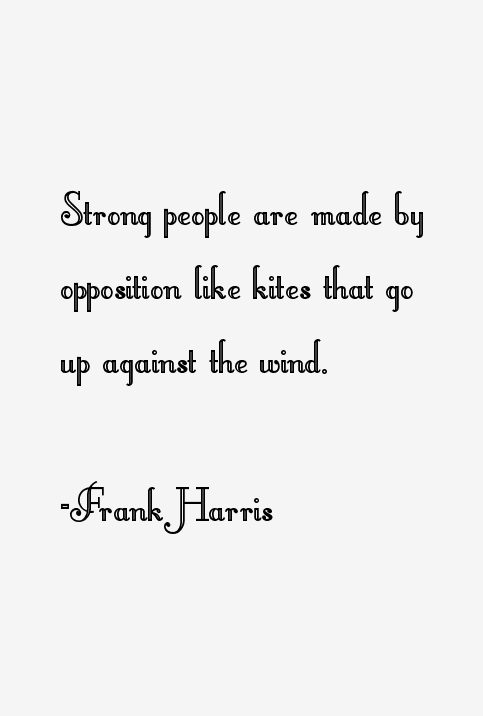 Frank Harris Quotes