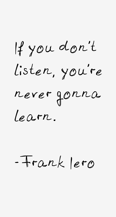 Frank Iero Quotes