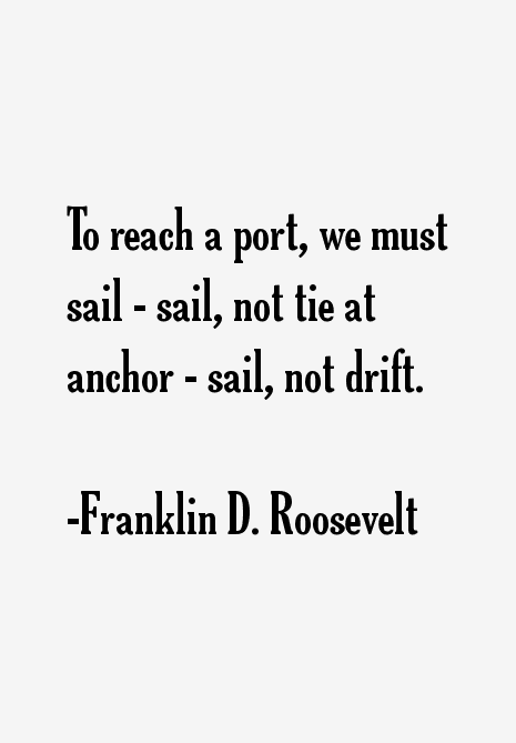 Franklin D. Roosevelt Quotes