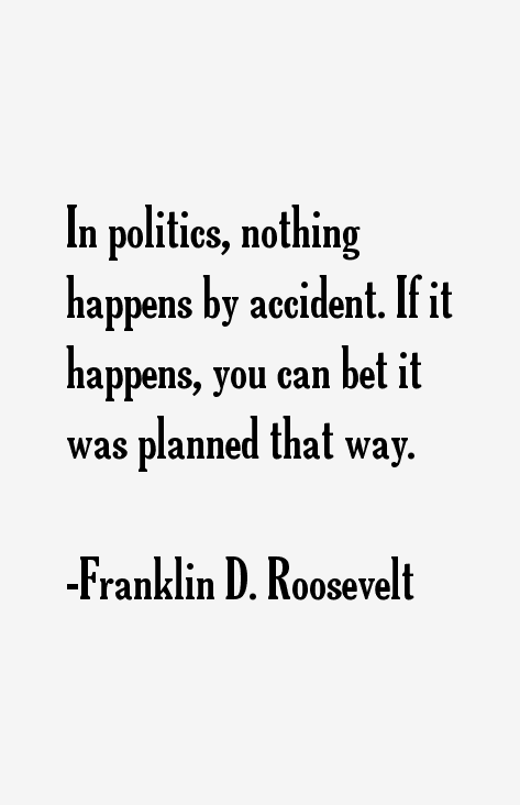 Franklin D. Roosevelt Quotes