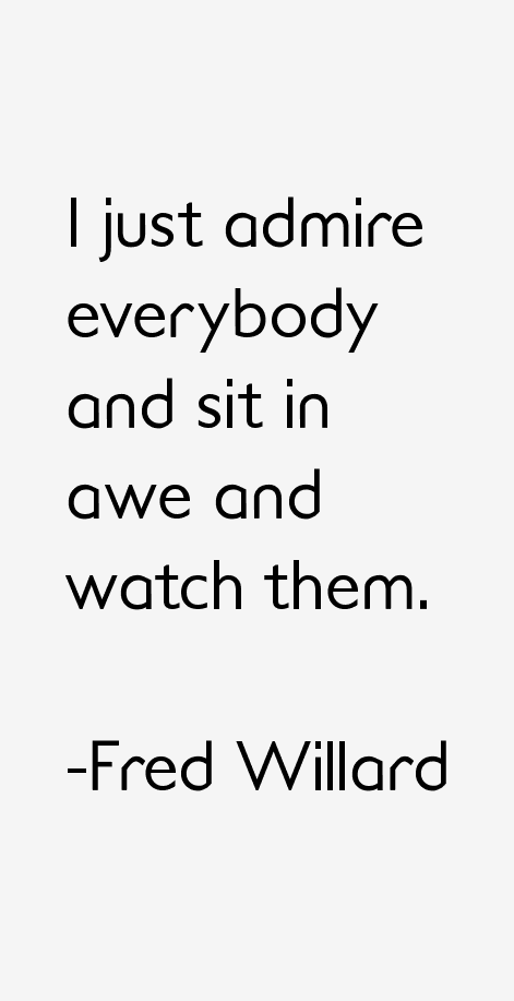 Fred Willard Quotes