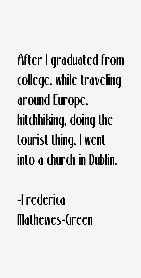 Frederica Mathewes-Green Quotes