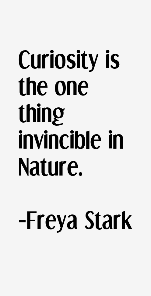 Freya Stark Quotes