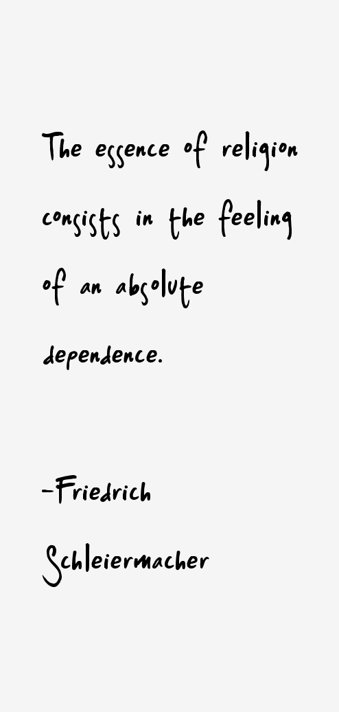 Friedrich Schleiermacher Quotes