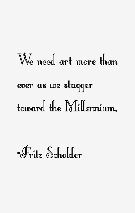 Fritz Scholder Quotes