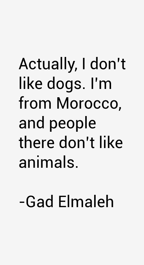 Gad Elmaleh Quotes