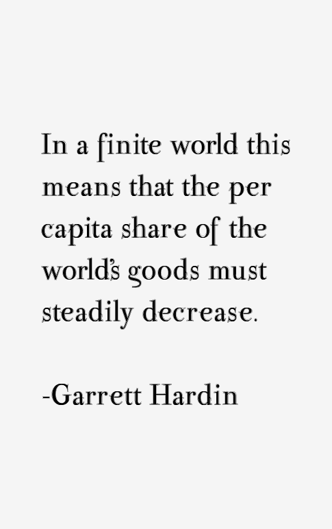 Garrett Hardin Quotes