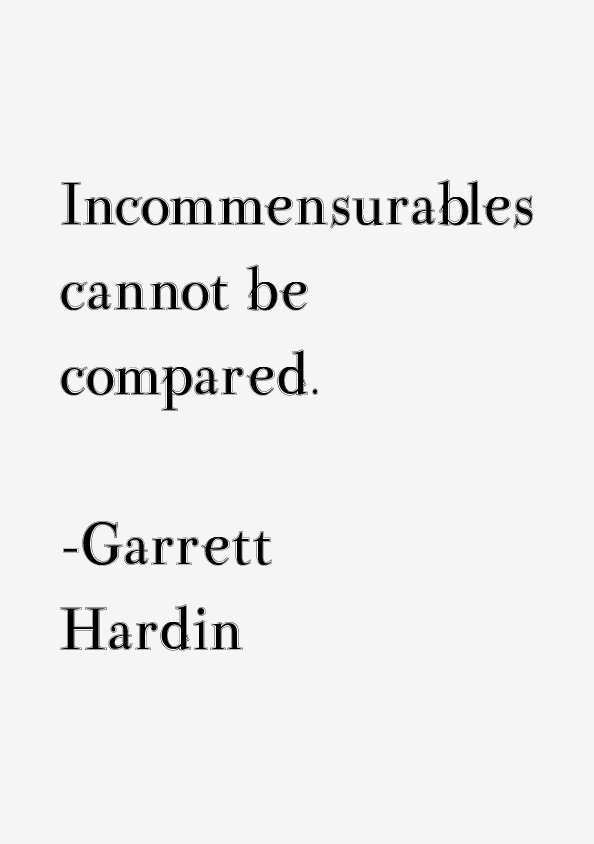 Garrett Hardin Quotes