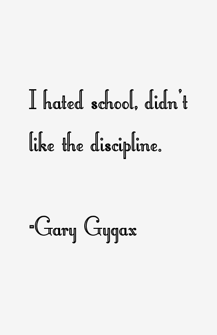 Gary Gygax Quotes