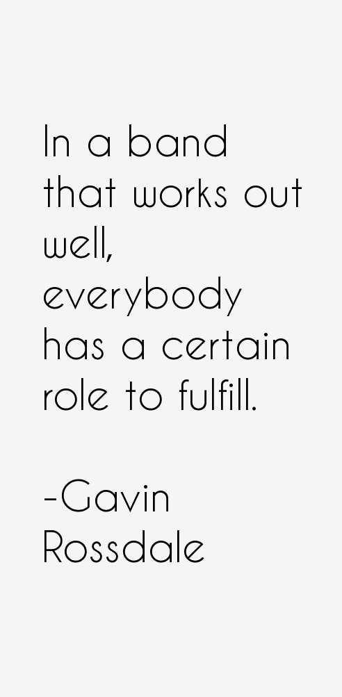 Gavin Rossdale Quotes