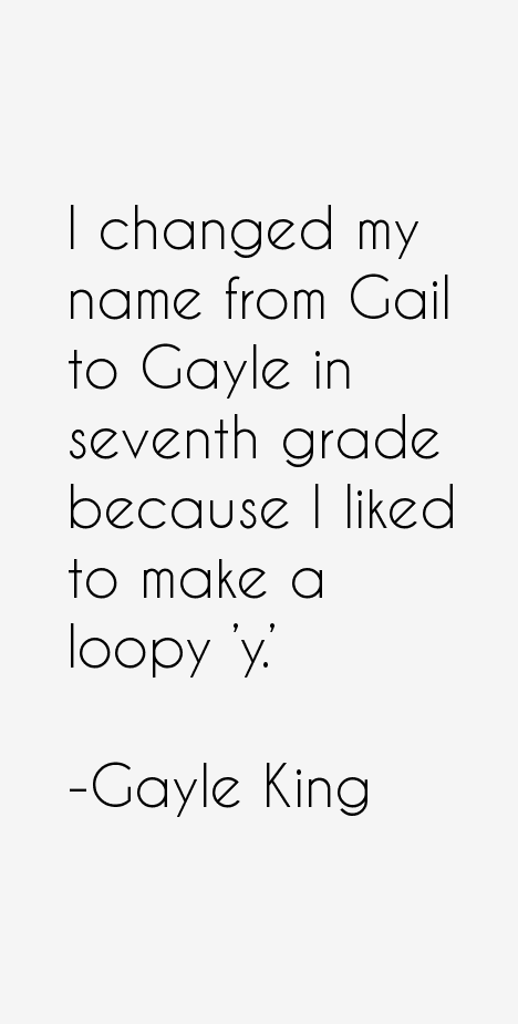 Gayle King Quotes