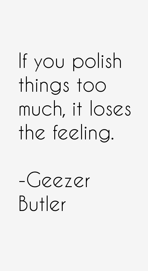 Geezer Butler Quotes