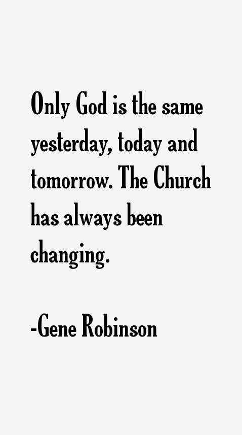 Gene Robinson Quotes