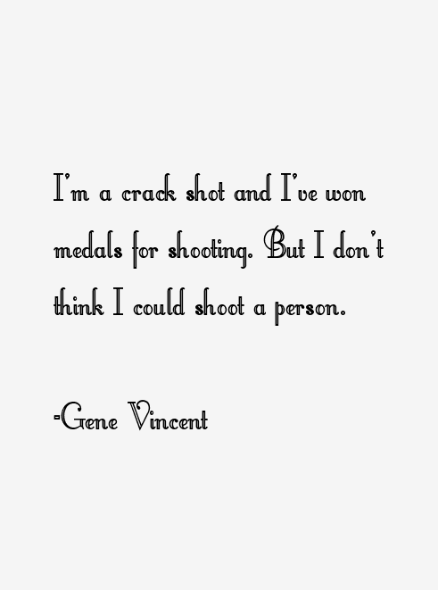 Gene Vincent Quotes