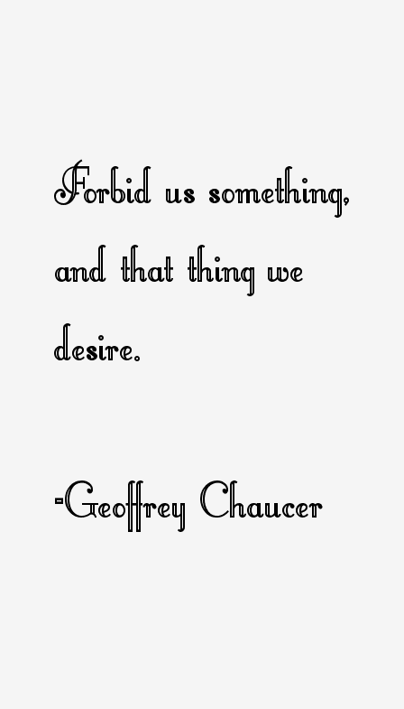 Geoffrey Chaucer Quotes