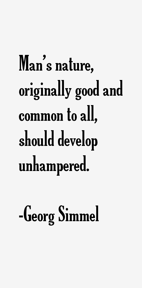 Georg Simmel Quotes