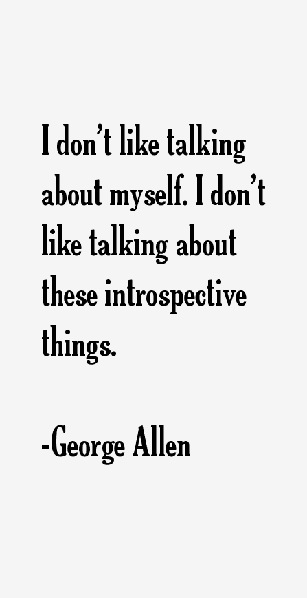 George Allen Quotes