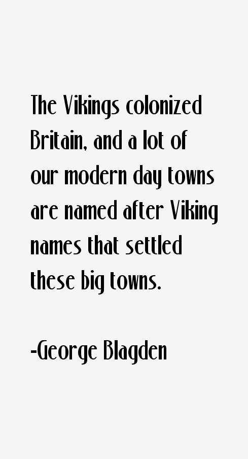 George Blagden Quotes