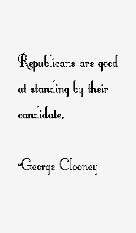 George Clooney Quotes