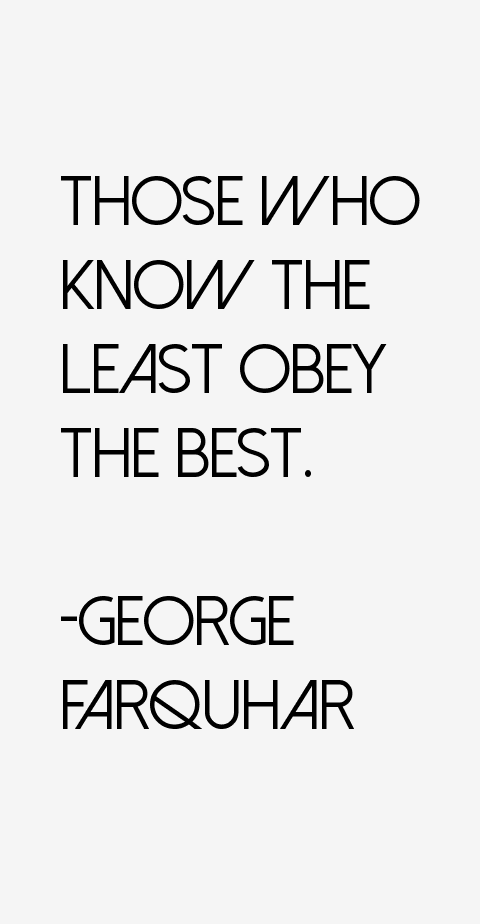 George Farquhar Quotes