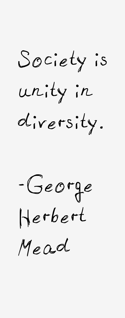 George Herbert Mead Quotes