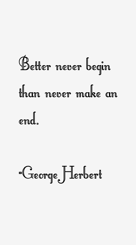 George Herbert Quotes