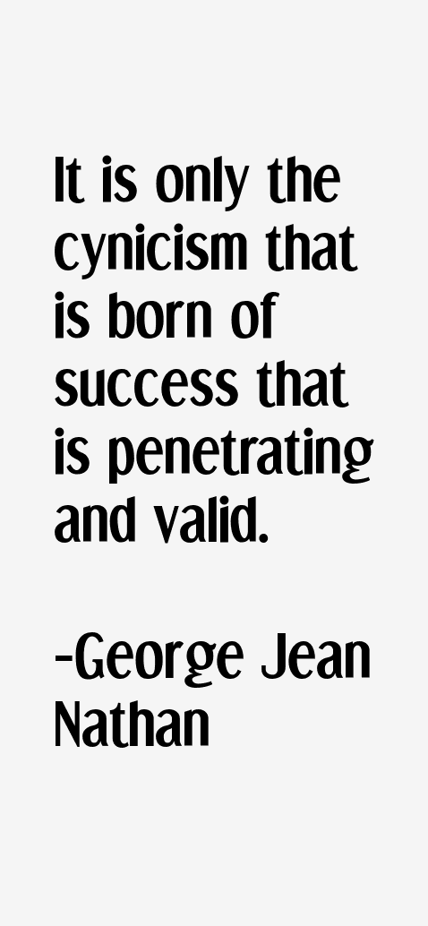 George Jean Nathan Quotes
