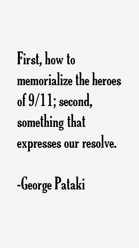 George Pataki Quotes