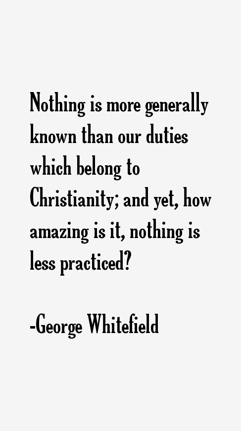 George Whitefield Quotes