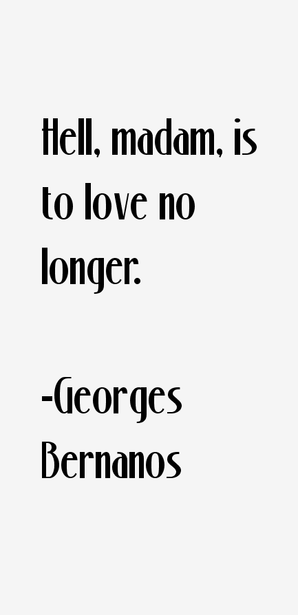 Georges Bernanos Quotes