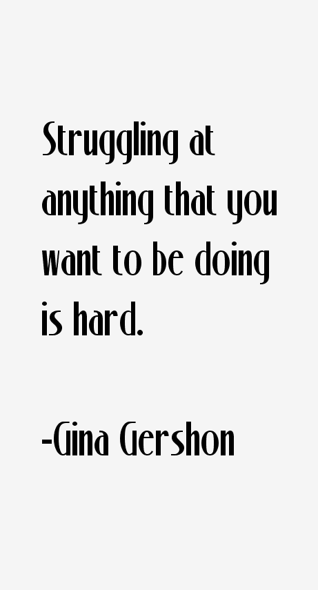 Gina Gershon Quotes