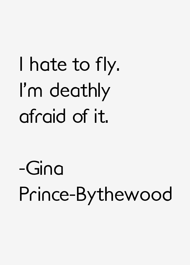 Gina Prince-Bythewood Quotes