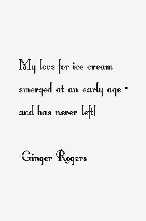 Ginger Rogers Quotes