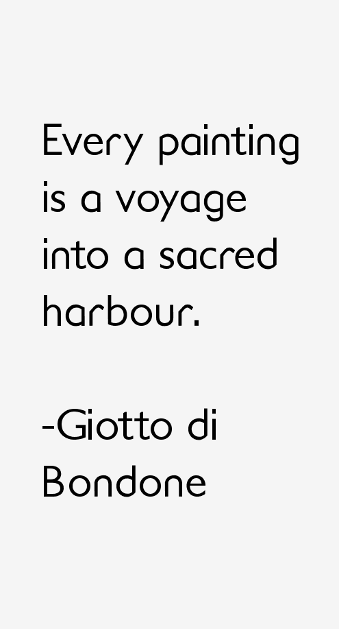 Giotto di Bondone Quotes