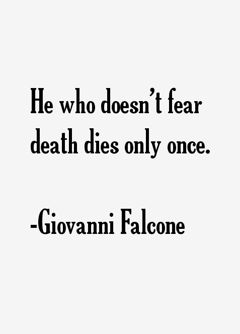Giovanni Falcone Quotes