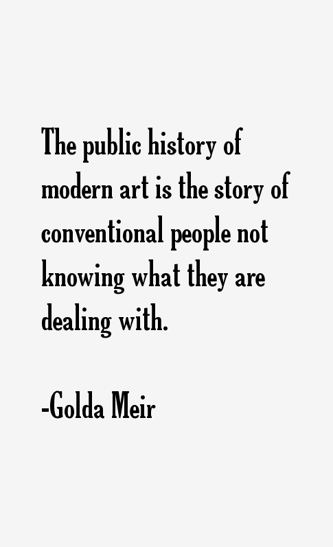 Golda Meir Quotes