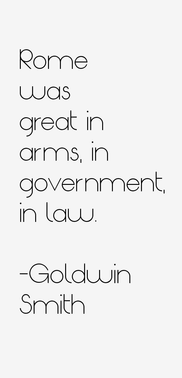 Goldwin Smith Quotes