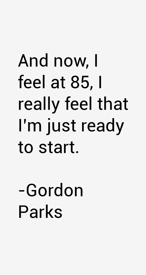 Gordon Parks Quotes