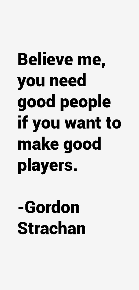 Gordon Strachan Quotes