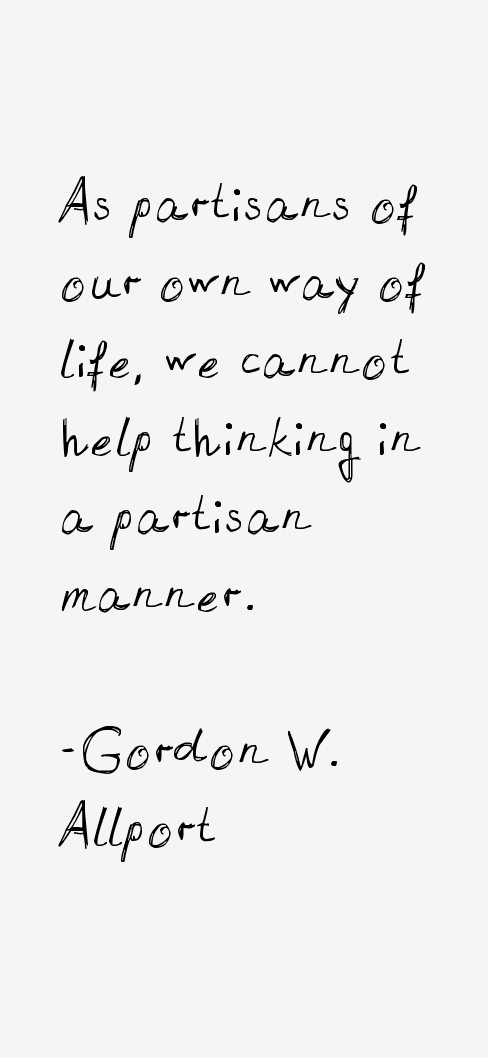 Gordon W. Allport Quotes