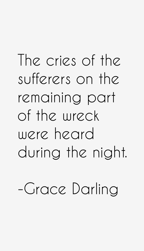 Grace Darling Quotes