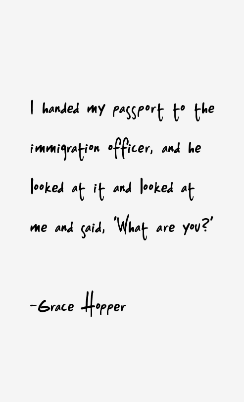 Grace Hopper Quotes