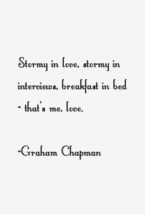 Graham Chapman Quotes