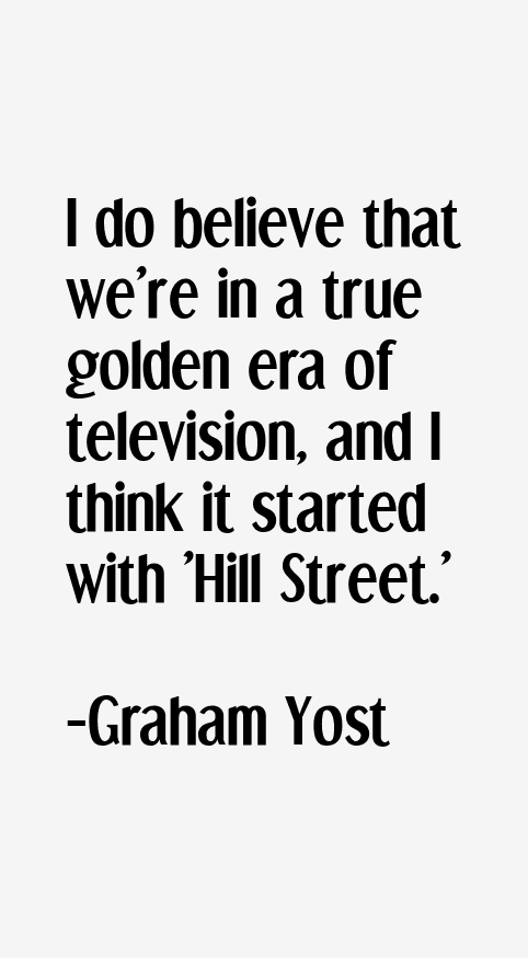 Graham Yost Quotes