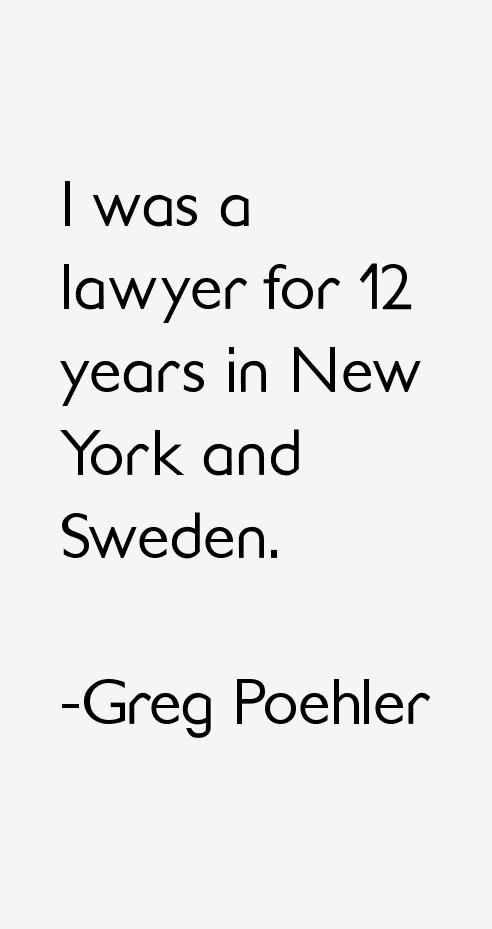 Greg Poehler Quotes