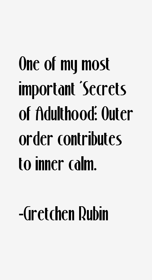 Gretchen Rubin Quotes